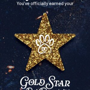 Gold Star Pet Parent Award
